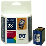 Barevná cartridge HP C8728 (č.28)