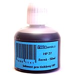 černý inkoust 50ml pro HP 27 (HP C8727)