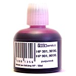 purpurový inkoust 50ml pro HP 301, 301XL, 901, 901XL