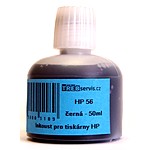 černý inkoust 50ml pro HP 56 (HP C6656)