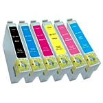 Sada kompatibilní cartridge Epson T0801+T0802+T0803+T0804+T0805+T0806